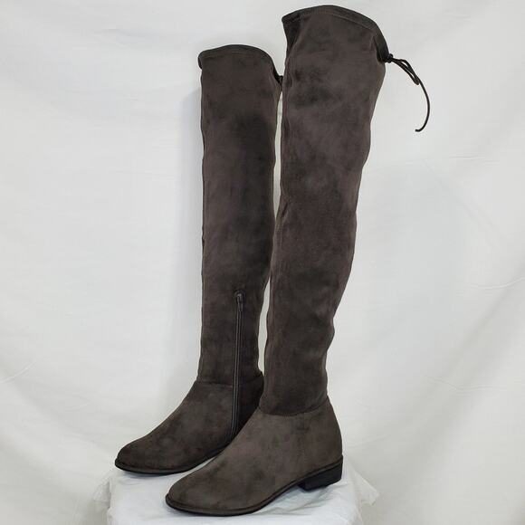 Call It Spring Legivia Over the Knee Heeled Boots - Picture 5 of 6